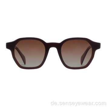 High End Square Eco UV400 Acetat polarisierte Sonnenbrille